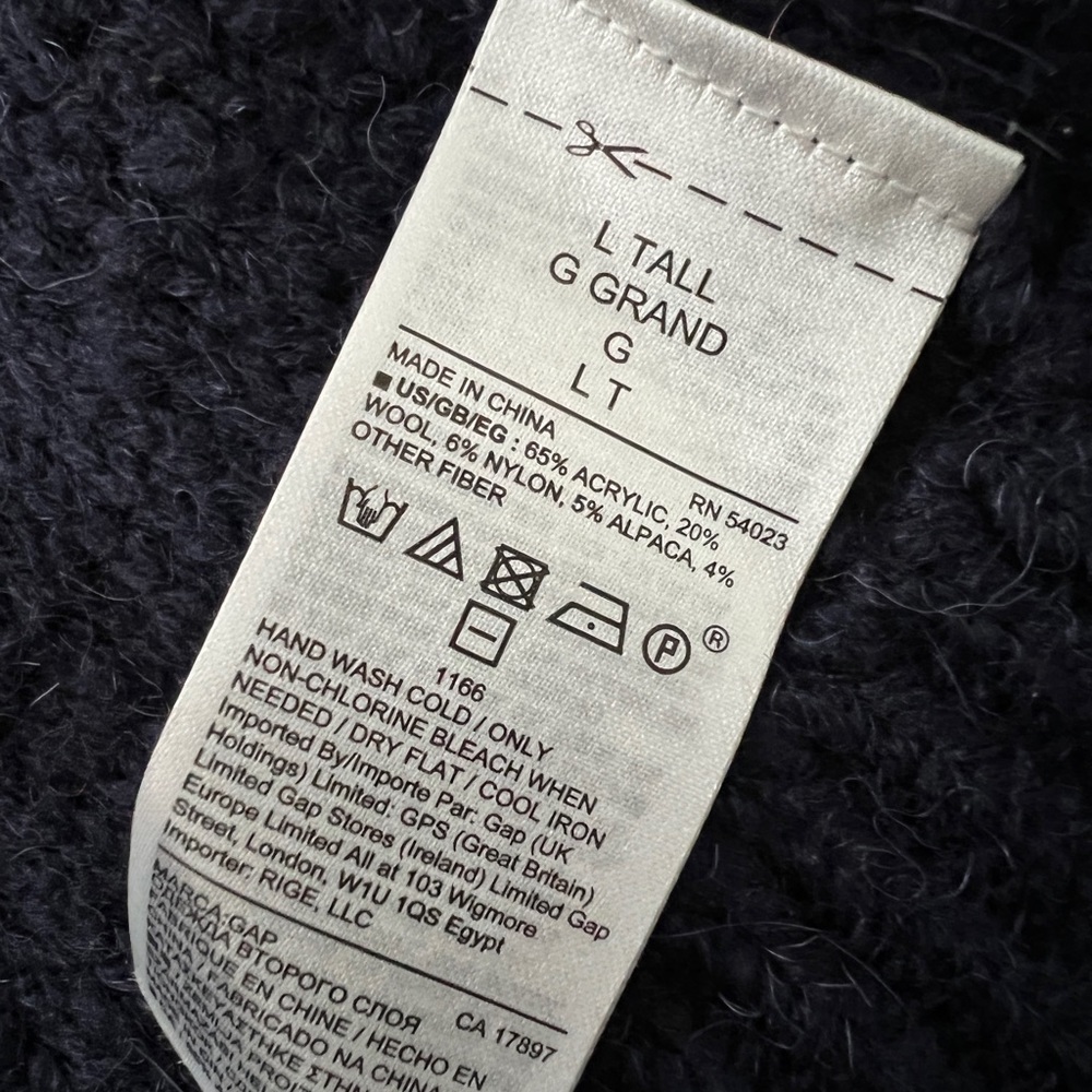 GAP Color Block Cardigan - Picture 3 of 5